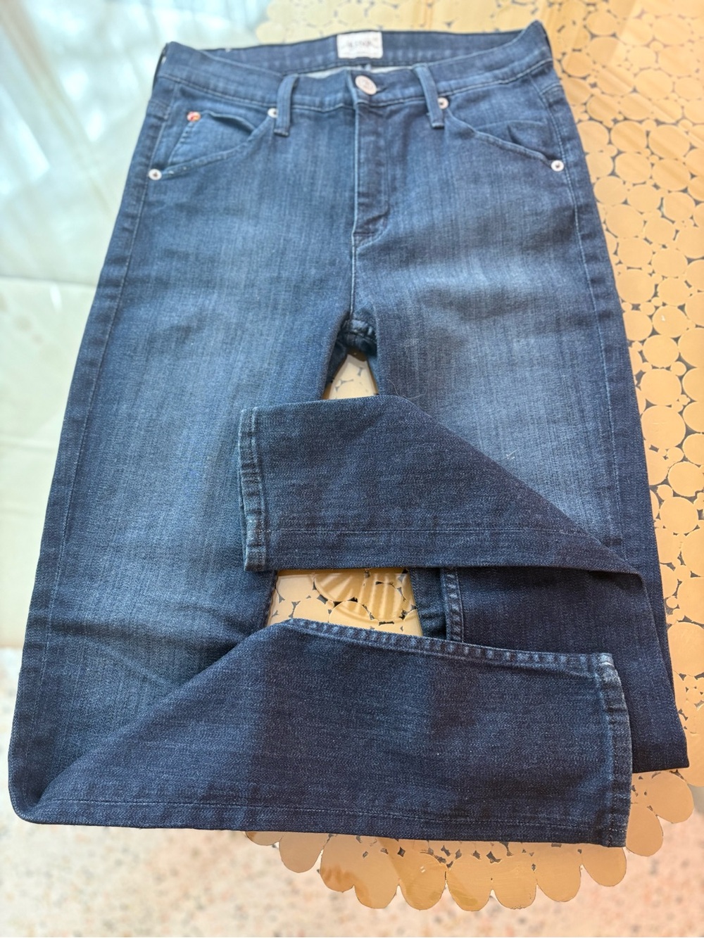 HUDSON Dark Blue Denim Jeans! Excellent condition! High Rise! Skinny. Size 26